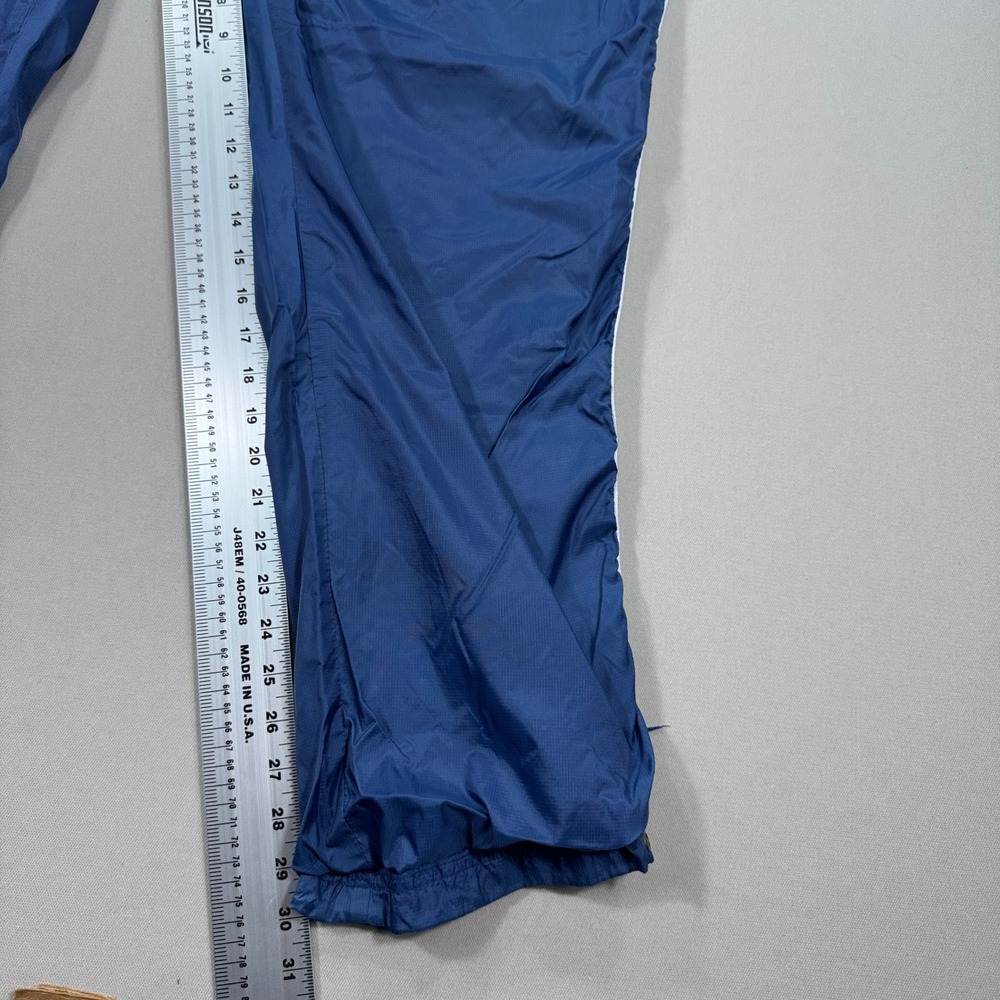 VIntage Toronto Maple Leafs Track Pants Men's XL Blue Windbreaker Nylon NHL - Picture 8 of 11